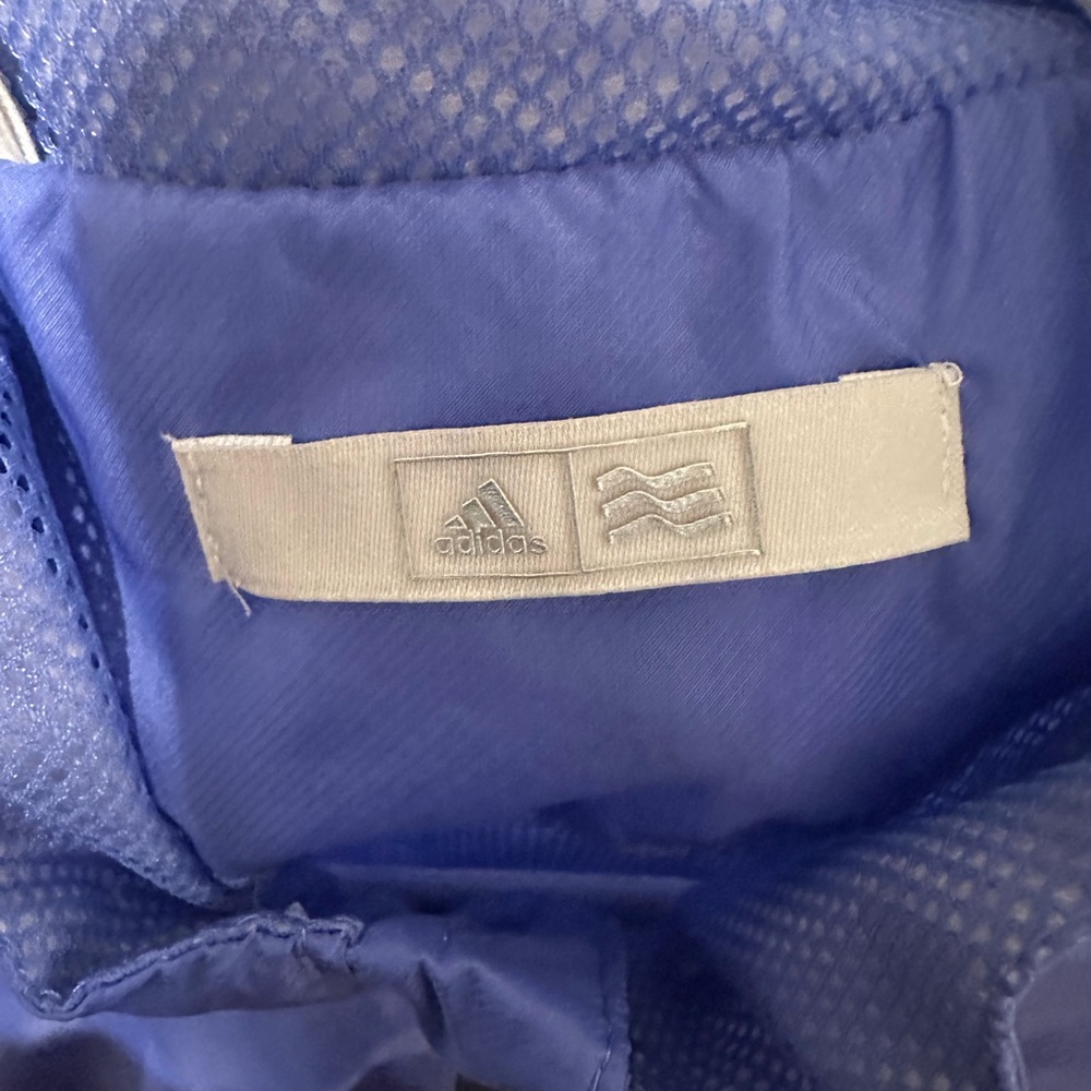 adidas Women's Royal Blue Utility Jacket - Picture 7 of 16